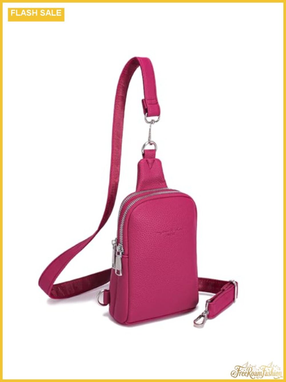 Small Anti Theft Crossbody Bag Faux Leather Sling Purse RFID